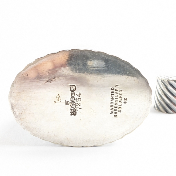 Antique Henry Wilkinson Co Silver Plate Flask Perfume Bottle - Picture 3 of 7